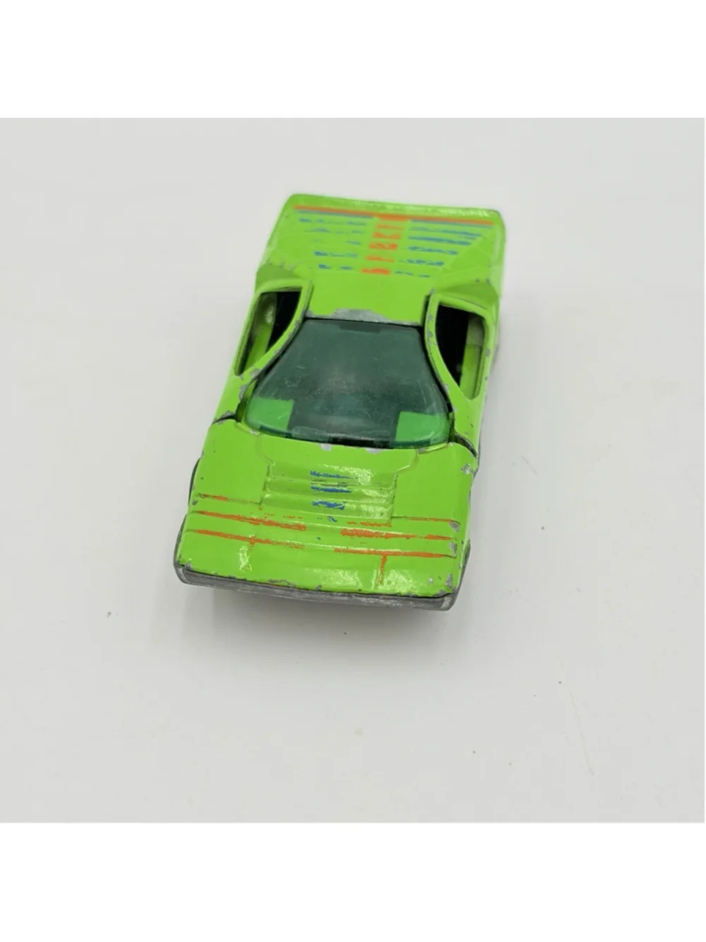 Vintage 1969 Hot Wheels Redline Carabo Green Gullwing Hong Kong